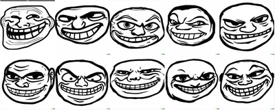 Smiling Trollface | Trollface | Know Your Meme