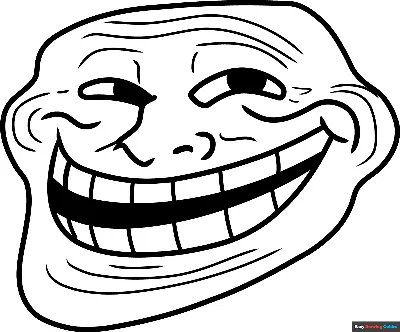 Copie de Trollface\" Poster by tomwf | Redbubble