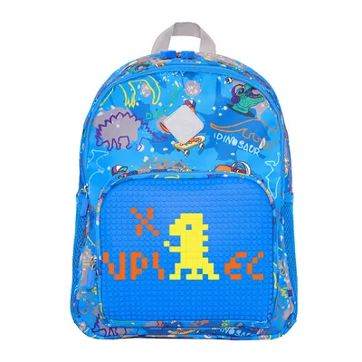 UPIXEL Futuristic Dinosaur Kids DIY Backpack For Boys Age 6-10 Element –  Upixel