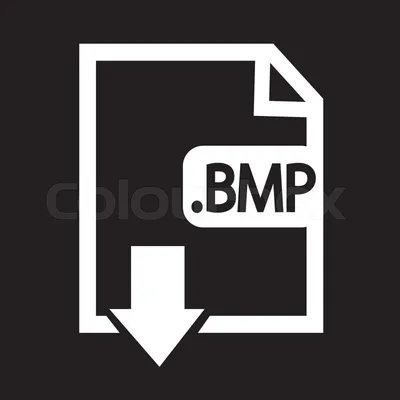 BMP File Format Icon. Bitmap Image File Extension Filled Icon Stock Vector  - Illustration of format, bitmap: 189494742