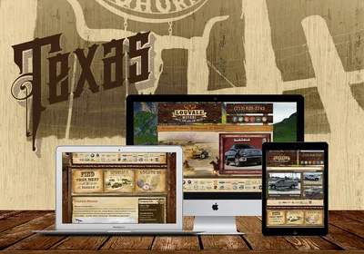 Western Style Web Design :: Behance