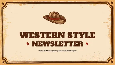 Free Western templates for Google Slides and PowerPoint