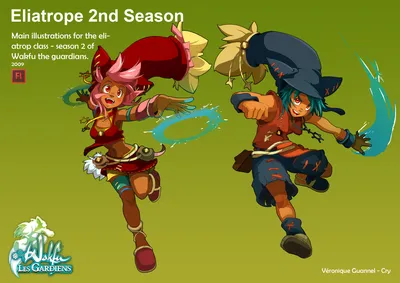 Wakfu Set Greeting Card w Envelope / Sticker Sheet / Arakne Magnet Dofus  Ankame | eBay