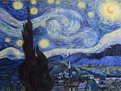 Ван Гог «Звездная ночь»: 5 неожиданных фактов о картине | ARTПатруль | Дзен