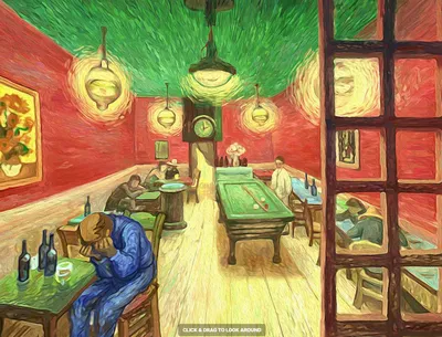 Внутри картины Ван Гога | Пикабу