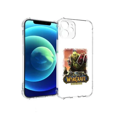 Чехол для телефона World Of Warcraft для IPhone 14, 13, 12, 11, XS, X, 8,  7, 6 Plus, Mini Pro Max, SE 2022, черный стеклянный чехол для телефона из  поликарбоната и ТПУ | AliExpress