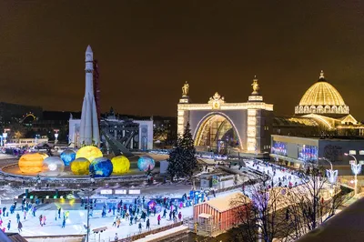 ВДНХ, Москва, достопримечательности, …» — создано в Шедевруме