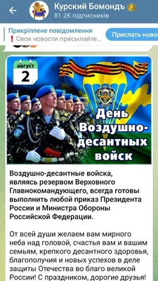 Михаил Развожаев поздравил военнослужащих и ветеранов с Днем ВДВ | РИА 82