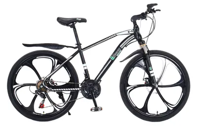 Скоростной горный велосипед \"eTrend Sports R-1\" (черный/белый) - купить в  Москве, цены на Мегамаркет