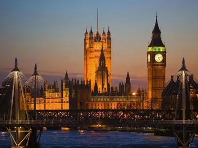 Фото: Англия. Лондон. Вестминстерский дворец (англ. Palace of Westminster,  Westminster Palace).. Фотолюбитель Галина Афонькина. Путешествия. Фотосайт  Расфокус.ру