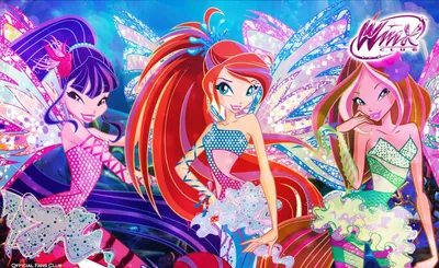 Flora, Stella and Bloom 🌸 winx club | Winx club, Bloom winx club, Flora  winx