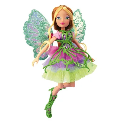 Кукла шарнирная Winx Club Флора с крыльями, 24 см, IW01552302 - купить в  Топ-Хит, цена на Мегамаркет