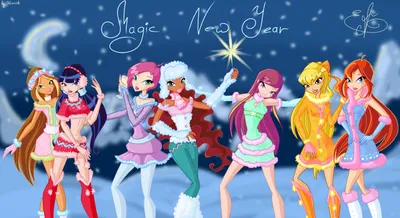 Winx Magic New Year by CoolCatJane - Винкс » Страница 2 - YouLoveIt.ru