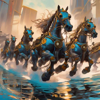 [72+] Картинки волшебных лошадей обои