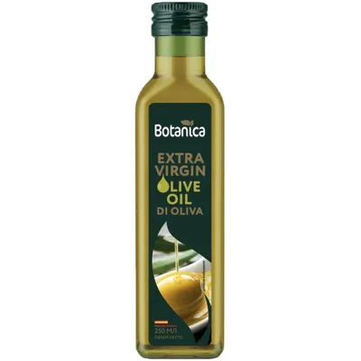 Масло Botanica Extra Virgin De Oliva оливковое нерафинированное высшего  качества, 250мл - купить с доставкой в Самаре в Перекрёстке