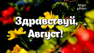 Здравствуй, август!.. | SuperSnimki.Ru