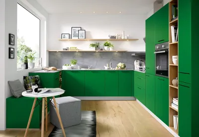Зеленый цвет в интерьере: особенности применения в комнатах разного  назначения