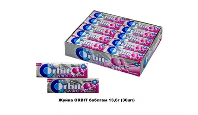 Жвачка Orbit баблгам 30 шт купить оптом в Украине - Rovik.com.ua