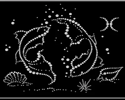 Светлана Николаевна Стрельцова - \"Знак Зодиака \"Рыбы\", 18.10.2021, 80×60×2  см: Описание произведения | Артхив