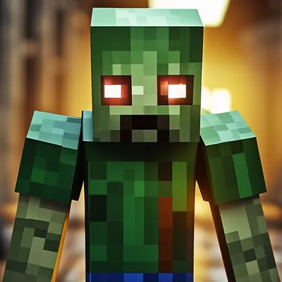 Zombie (Minecraft) | Бисероплетение, Зомби, Бисер