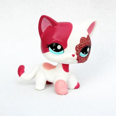 Mini Toy Pet Shop, Galaxy Dog Puppy, Collie OOAK Custom Hand Painted, Nice!  | eBay