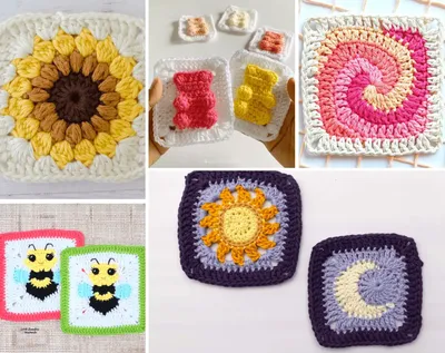 Easy Granny Square - No Seam, No Twist! Easy to Follow Written Crochet -  Secret Yarnery