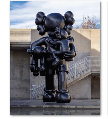 KAWS TIME OFF Vinyl Figure -Black – Cards and Culture