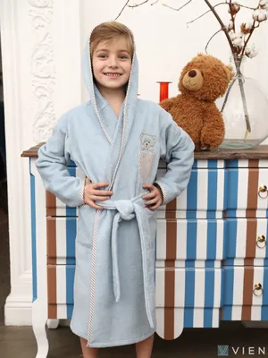 Купить халат Для детей TEDDY (голубой) от VIEN