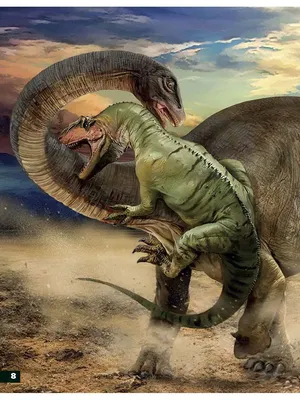 Видео: Сражения динозавров — хищники против травоядных