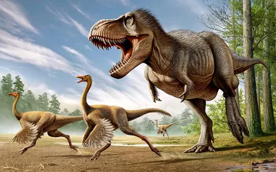 Гигантские хищные динозавры оказались марафонцами