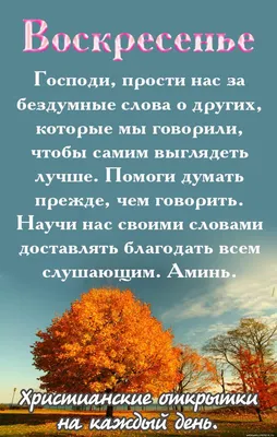 Пин от пользователя Христианские открытки на доске Дни недели | Христианские  цитаты, Цитаты, Христианские картинки