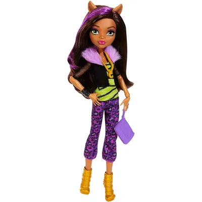 Кукла Mattel Monster High Clawdeen Wolf - Клодин Вульф Пижамная вечеринка -  Кукла с аксессуарами Монстр Хай HKY67 купить в Москве | Доставка по России.