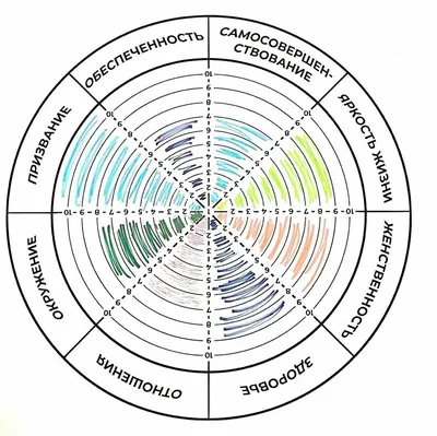 Колесо баланса: что это, как составить и работает ли | РБК Тренды