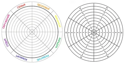Колесо баланса жизни: колесо жизненного баланса онлайн