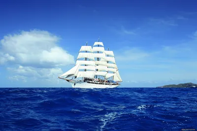 Обои Sea Cloud Корабли Парусники, обои для рабочего стола, фотографии sea,  cloud, корабли, парусники, парусник, море Обои для рабочего стола, скачать  обои картинки заставки на рабочий стол.