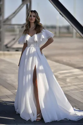 свадебное платье с короткими рукавами Secret Sposa Дэбби | Купить свадебное  платье в салоне Валенсия (Москва)