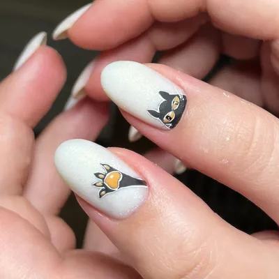 Кошки на ногтях картинки обои