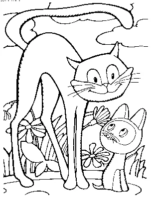 Раскраска Три Кота 🖍. Раскрашиваем любимыми цветами бесплатно и с улыбкой  👍