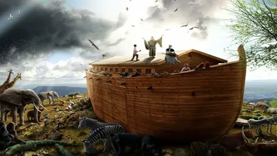 Ученые нашли древнюю конструкцию, похожую на Ноев ковчег. Фото - МЕТА