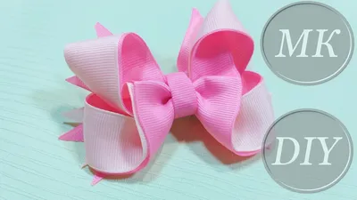 Безумно🎀красивые🎀бантики🎀из ленты 4 см🎀МК🎀Laço de fita🎀Ribbon bow -  YouTube