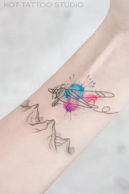 Цветные тату. Цветные татуировки. 100+ цветные эскизы тату на нашем сайте!  | Татуировки, Цветные татуировки, Тату