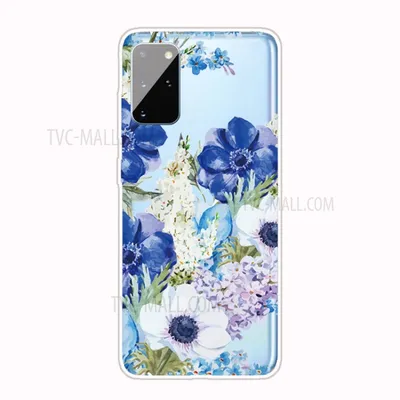 Покупайте Печатная Печать Кожи Кожаная Телефон Для Samsung Galaxy A91/S10  Lite - Красивые Цветы в Китае | TVC-Mall.com