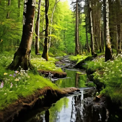 весенний лес покрыт цветами анемонов. природный фон Стоковое Изображение -  изображение насчитывающей заколдовывать, элементы: 215365187