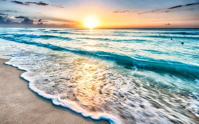Обои горизонт, океан, вода, море, пляж на телефон Android, 1080x1920  картинки и фото бесплатно