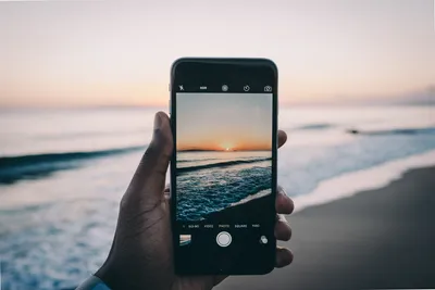 Красивый акварельный мобильный телефон обои фон большого моря неба Обои  Изображение для бесплатной загрузки - Pngtree
