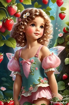 Flower Fairy. Цветочная фея. PNG. | Искусство с феями, Цветочная фея,  Иллюстрация феи