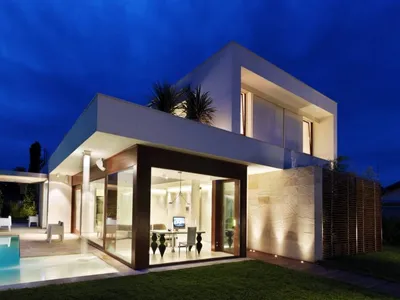 Дома в стиле минимализм – проекты загородных домов и реализованные  коттеджи. Минимализм в архитектуре домов