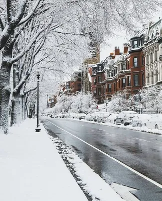 [81+] Красивые картинки зима в городе обои