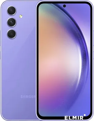 Мобильный телефон Samsung A546E/128 Galaxy A54 6/128GB Violet  (SM-A546ELVASEK) купить | ELMIR - цена, отзывы, характеристики