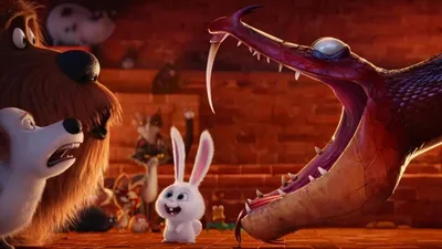 Кровожадный кролик Снежок в новом трейлере мультфильма «Тайная жизнь  домашних животных»